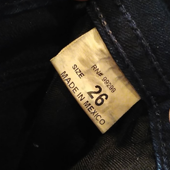 Divine Rights of Denim Dark Wash Skinny Jeans Sz26 - Picture 7 of 9